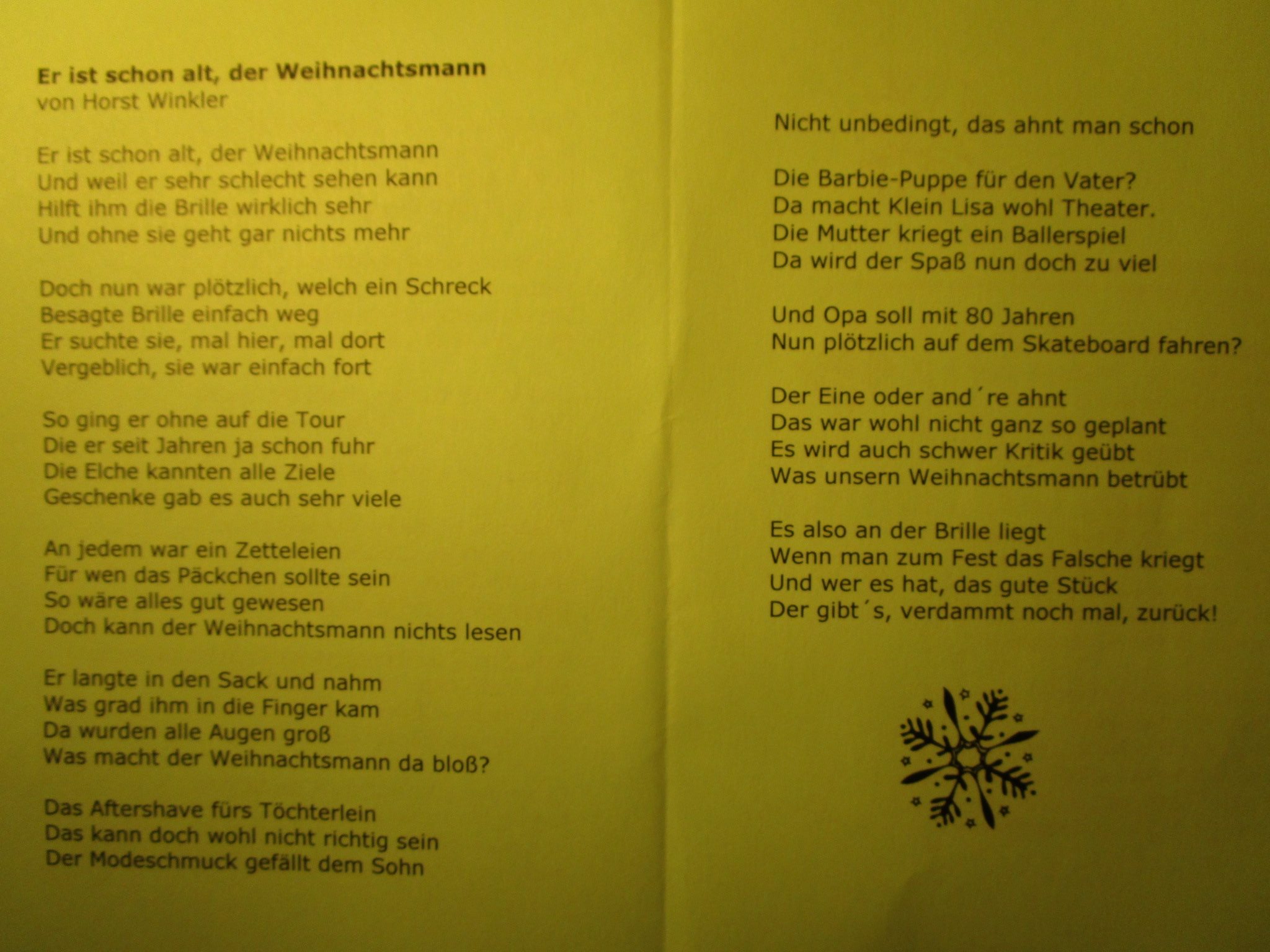 Weihnachtsgedichte aus unserer Stadtbibliothek Görlitz Insider
