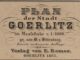 Stadtplan Görlitz 1867