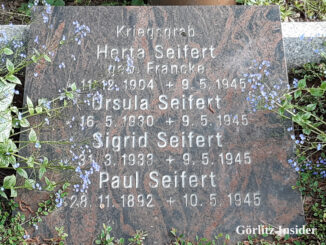 Familiengrab Seifert Ludwigsdorf