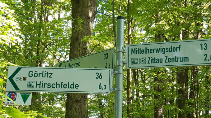 Oder Neiße Radweg Zittau Görlitz 05
