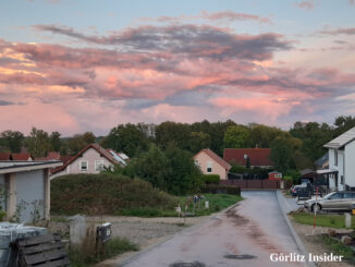 Abziehendes GEwitter
