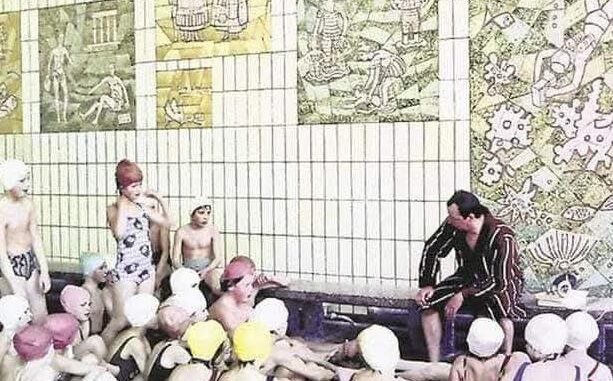 Mosaike Schwimmhalle Fichtestrasse Mosaike Schwimmhalle Fichtestraße