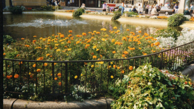 Brunnen Marienplatz 1991