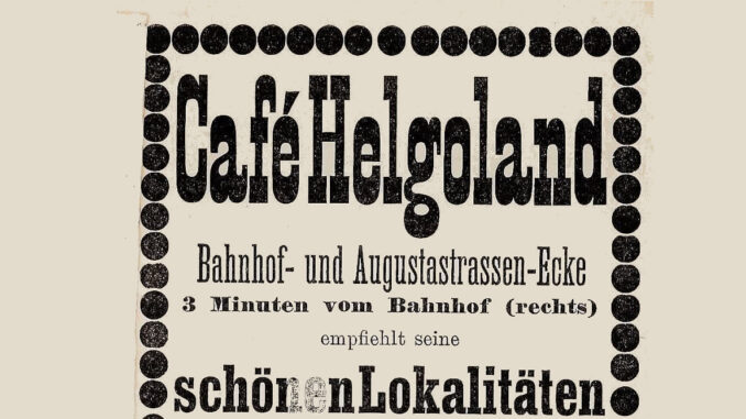 Cafe Helgoland 1894